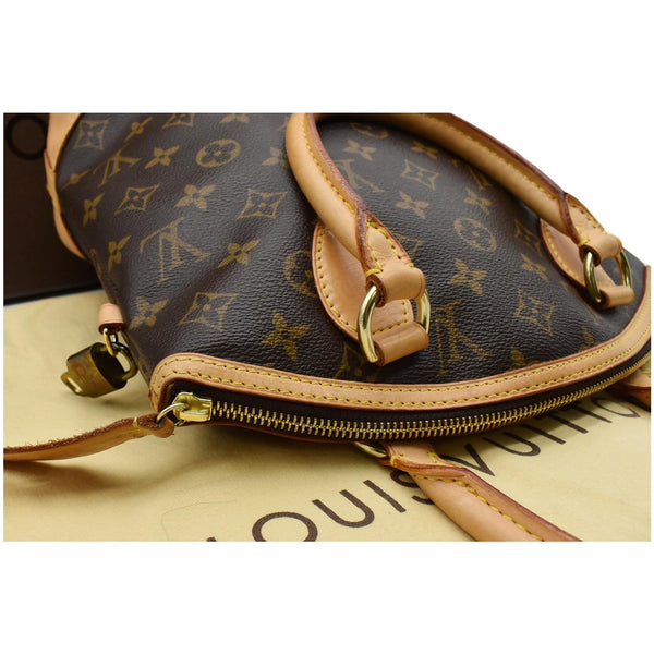 Louis Vuitton, Bags, Louis Vuitton Lv Tote Bag M404 Lockit Vertical Brown  Monogram