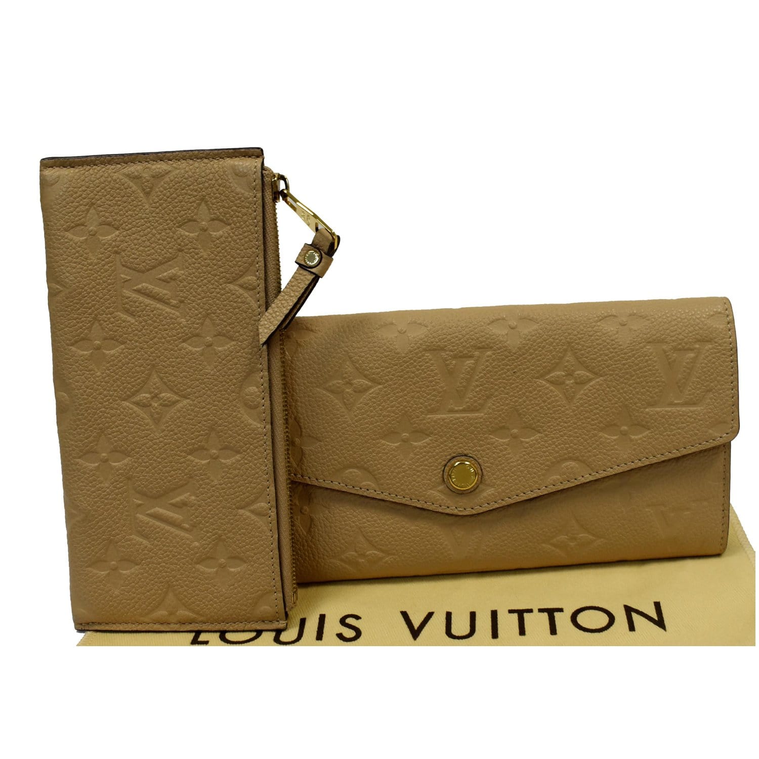 Louis Vuitton – Louis Vuitton Inspiree Monogram Empreinte Bronze Brown  Leather – Queen Station
