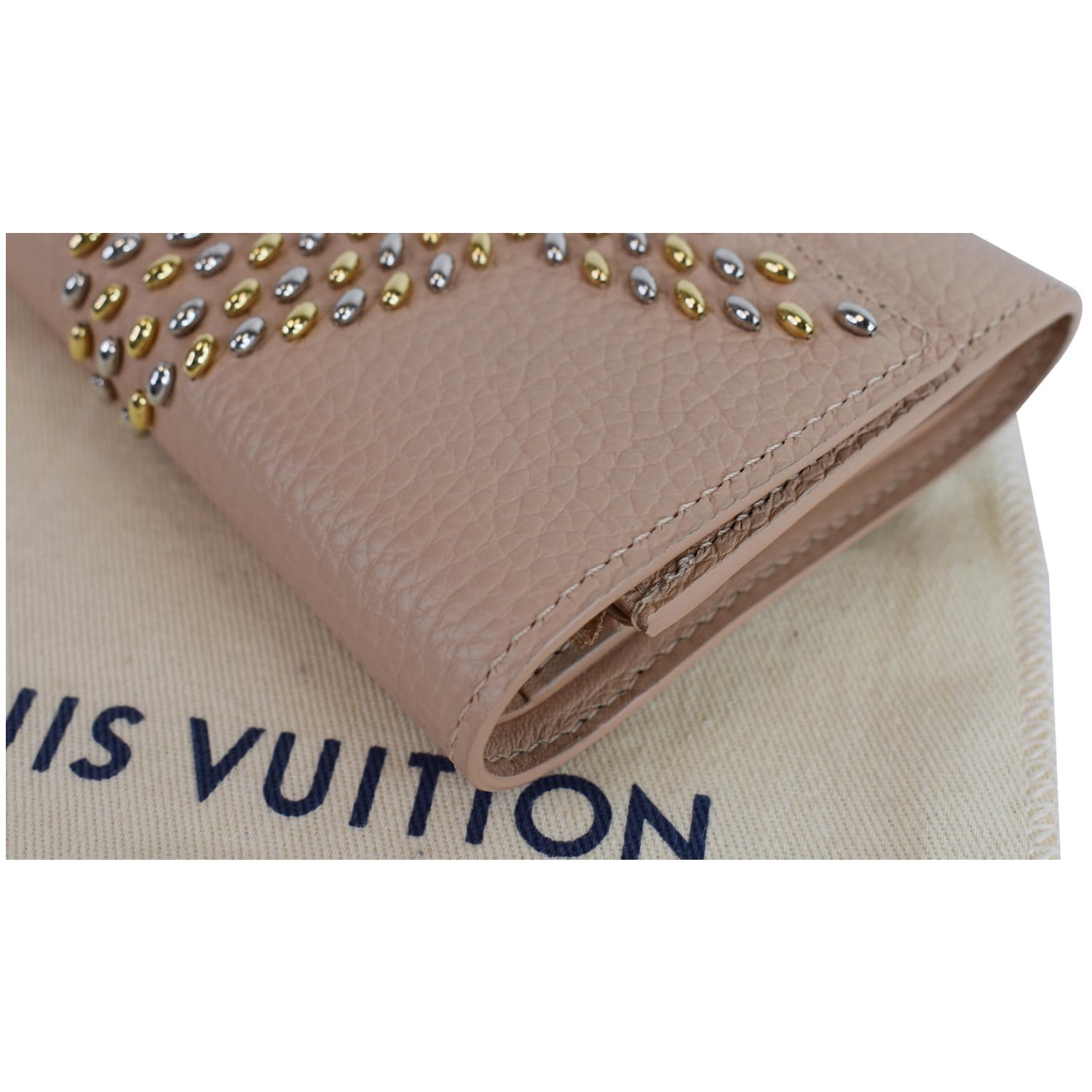 Louis Vuitton Capucines Wallet Perforated Leather at 1stDibs