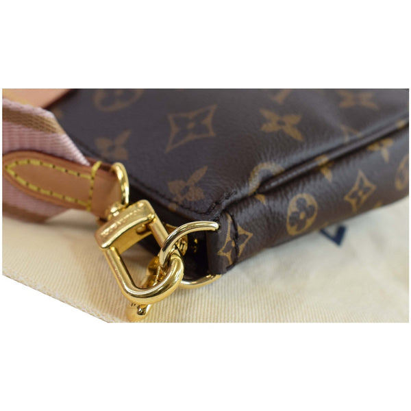 Louis Vuitton Multi Pochette Accessories Canvas Bag - gold hardware