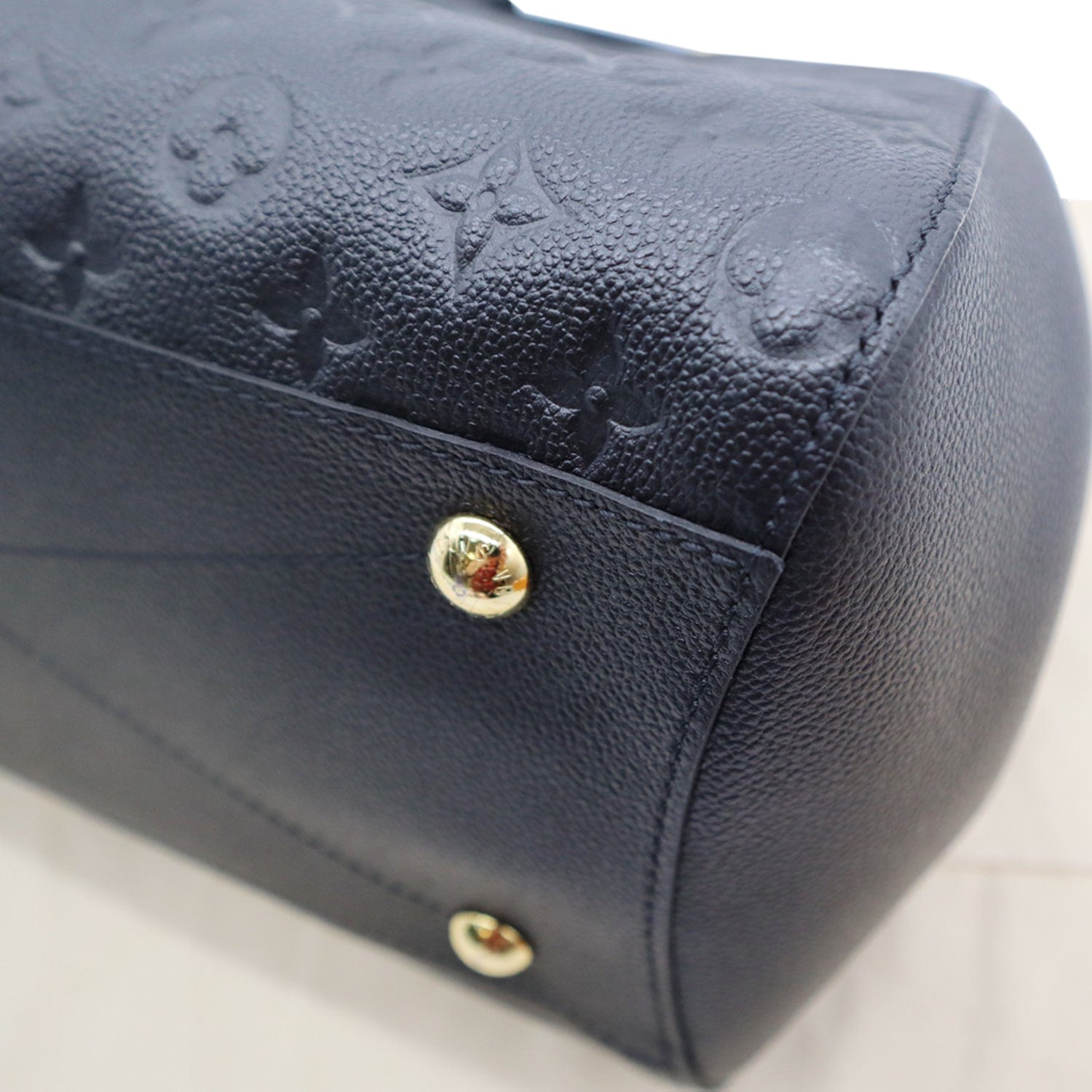 Louis Vuitton, Bags, Louis Vuitton Montaigne Gm Empreinte Leather With  Detachable Strap