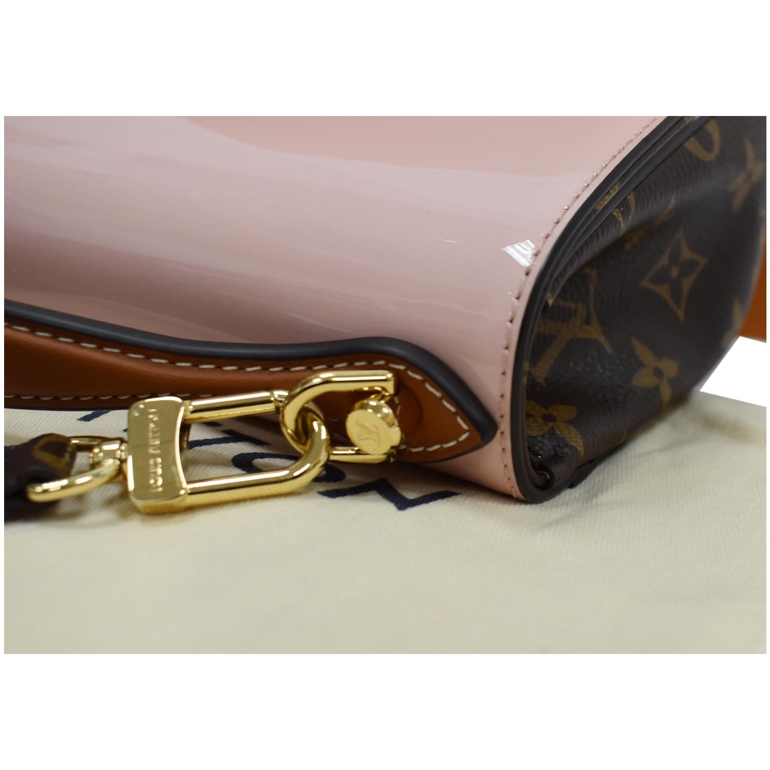 Louis Vuitton, Bags, Louis Vuitton Cherrywood Bb Patent Leather Shoulder  Bag Rose Ballerine