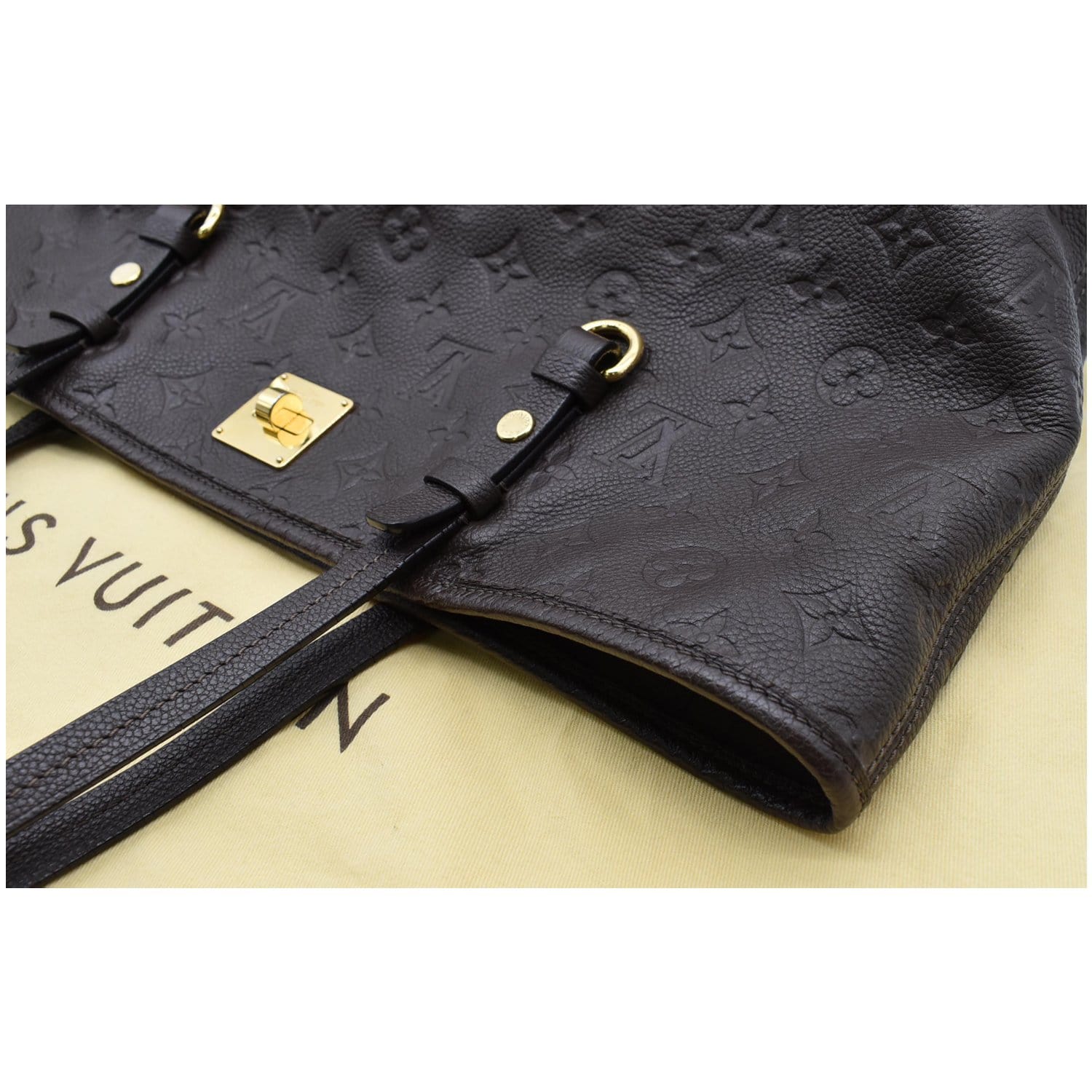 Citadine leather handbag Louis Vuitton Purple in Leather - 21822575