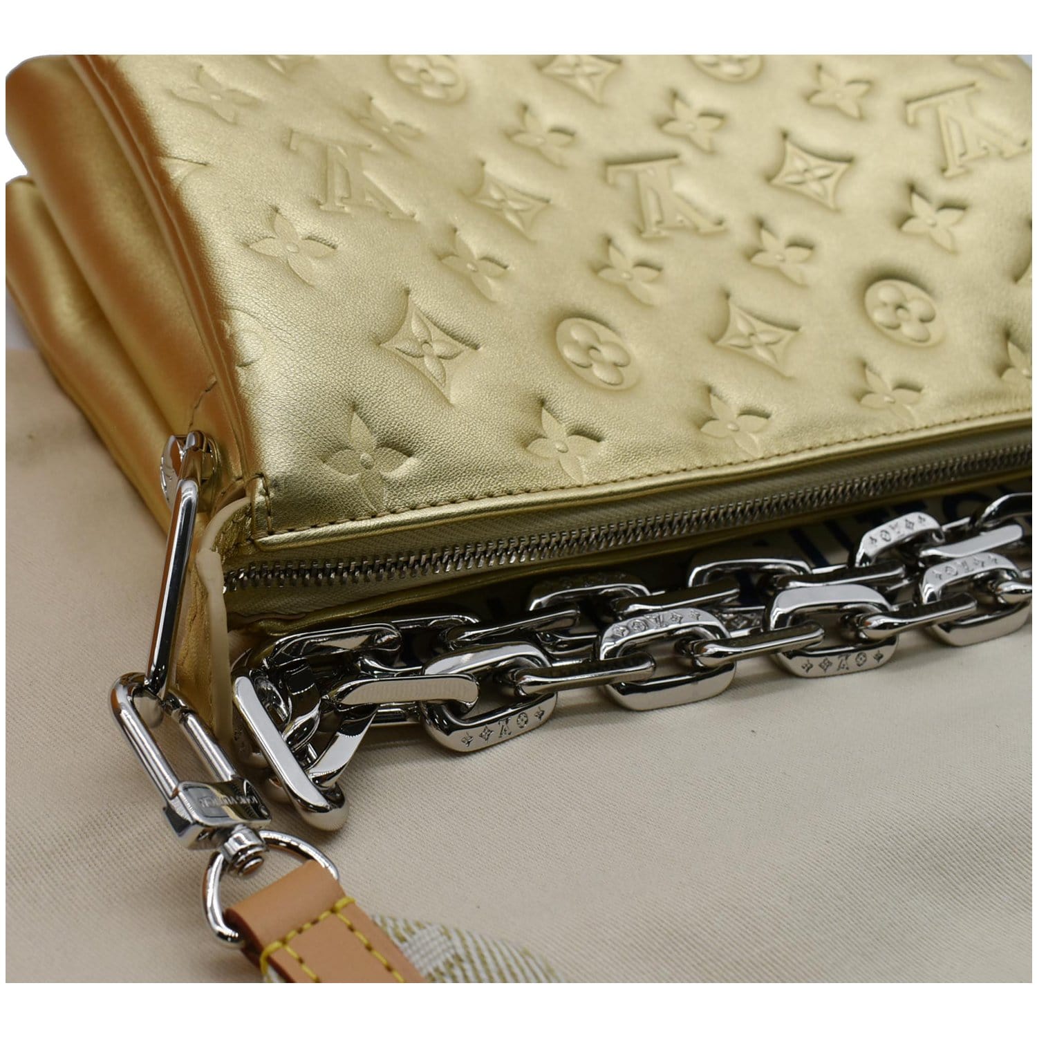 M21209 Louis Vuitton Monogram Motif Coussin PM Handbag