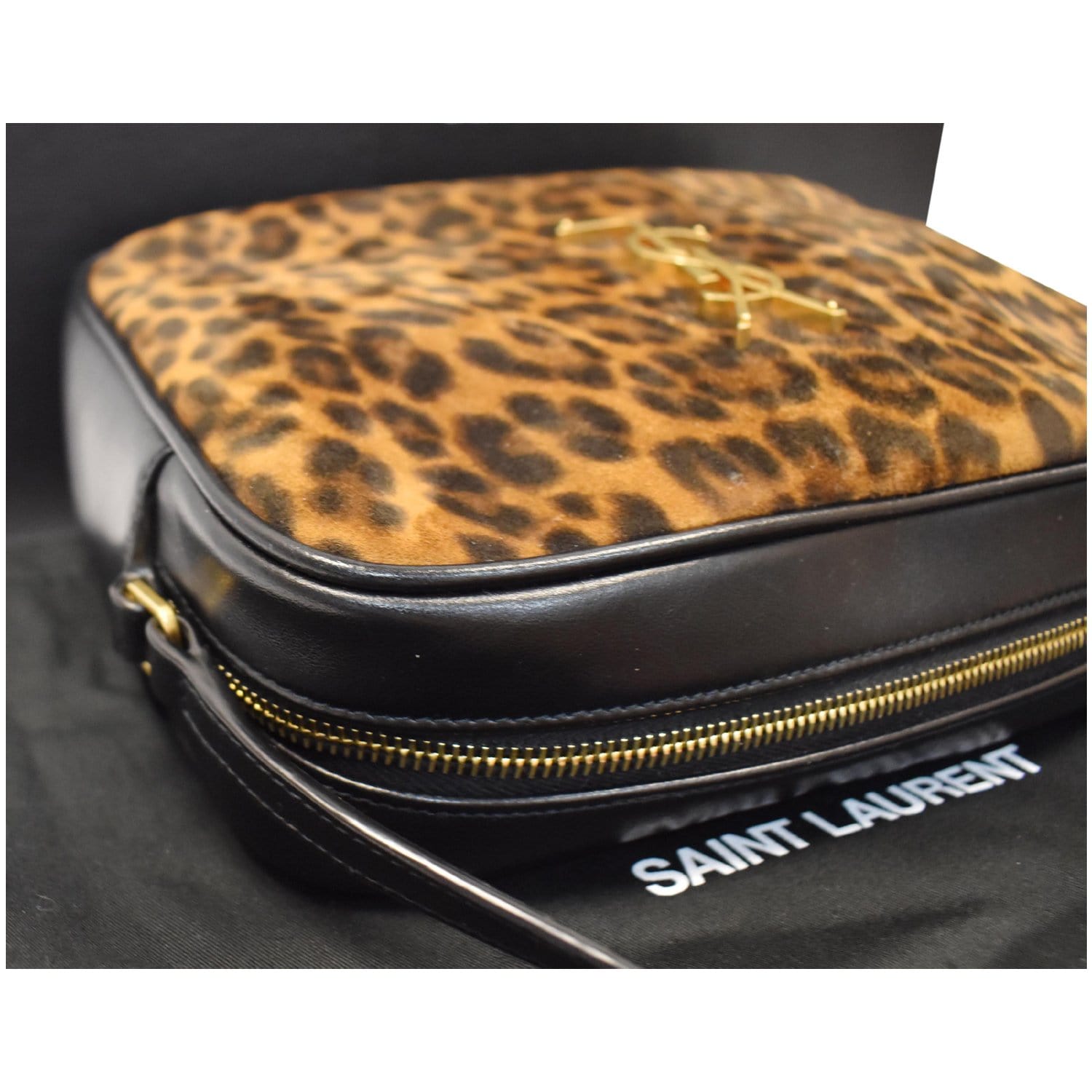 Sam Bag. - Leopard print - Leather - Sézane