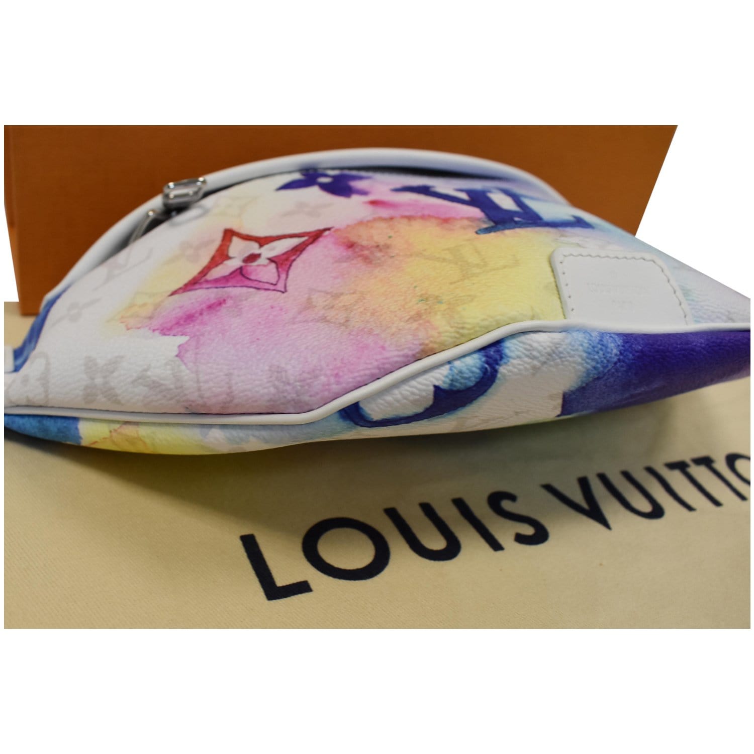 Louis Vuitton Discovery Bumbag Limited Edition Monogram Watercolor Canvas  PM Multicolor 221769368