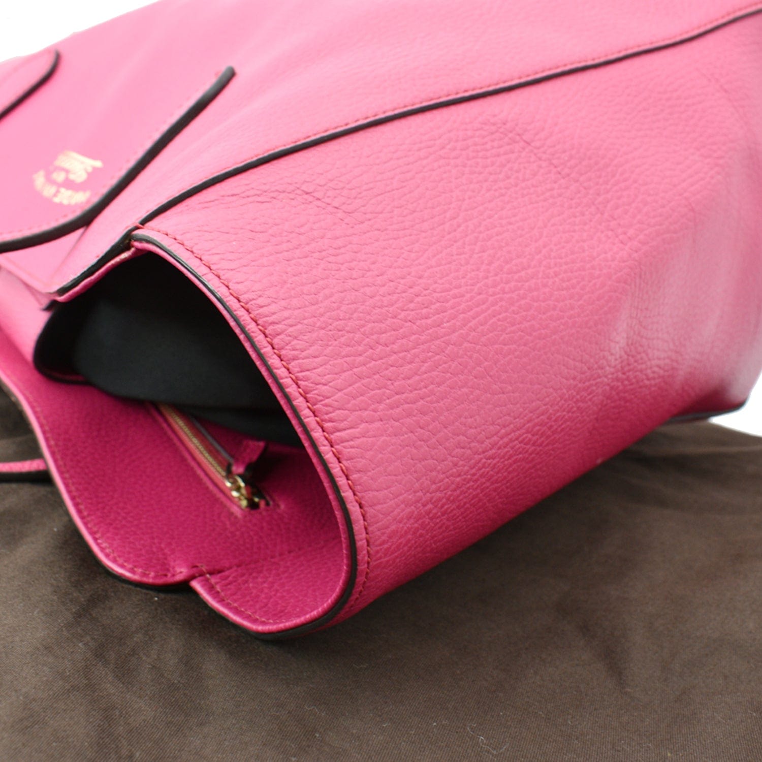 Gucci Signature Leather Tote in Pink