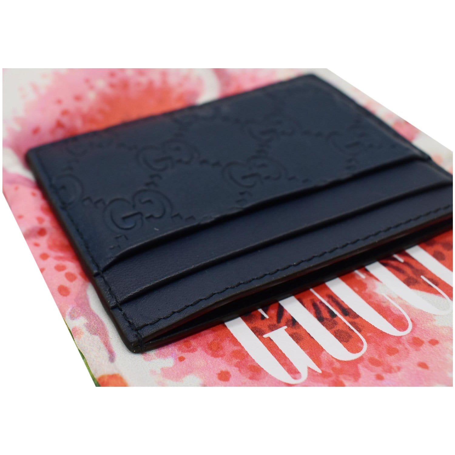 Gucci Red Signature Cardholder