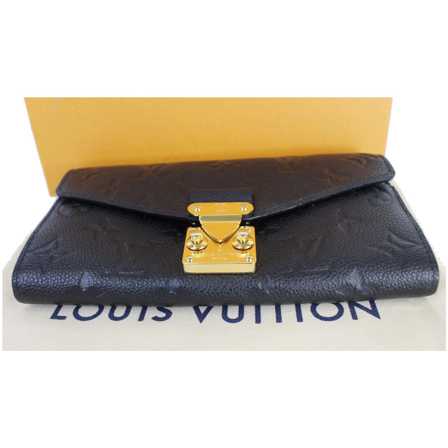 Louis Vuitton Metis Wallet Monogram Empreinte Black in Cowhide Leather with  Gold-tone - US