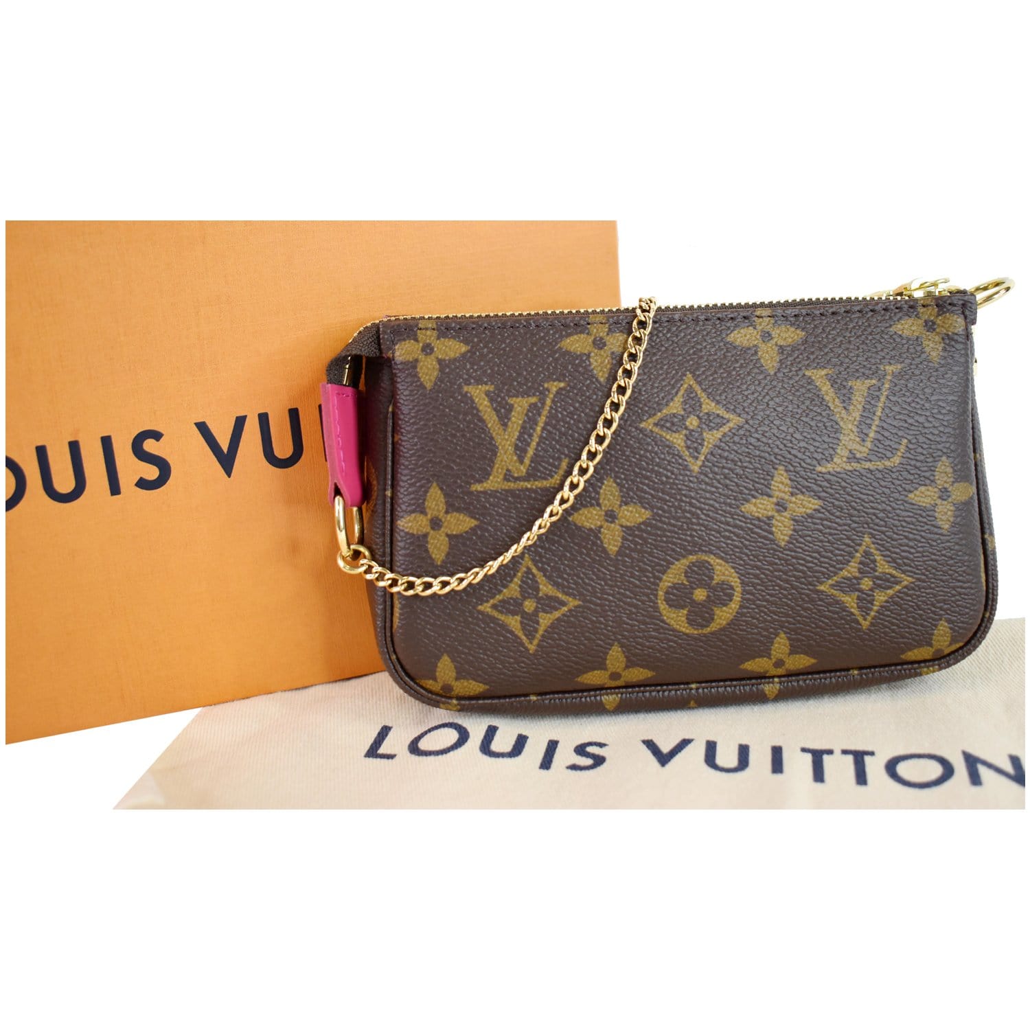 Louis Vuitton 2022 Christmas Animation Monogram Mini Pochette Accessories  w/Tags - Brown Mini Bags, Handbags - LOU796575