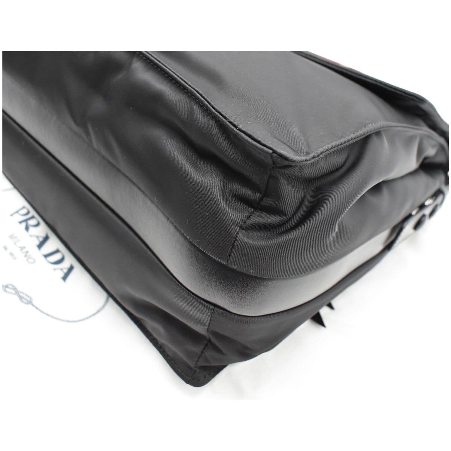 Large padded Re-Nylon tote bag