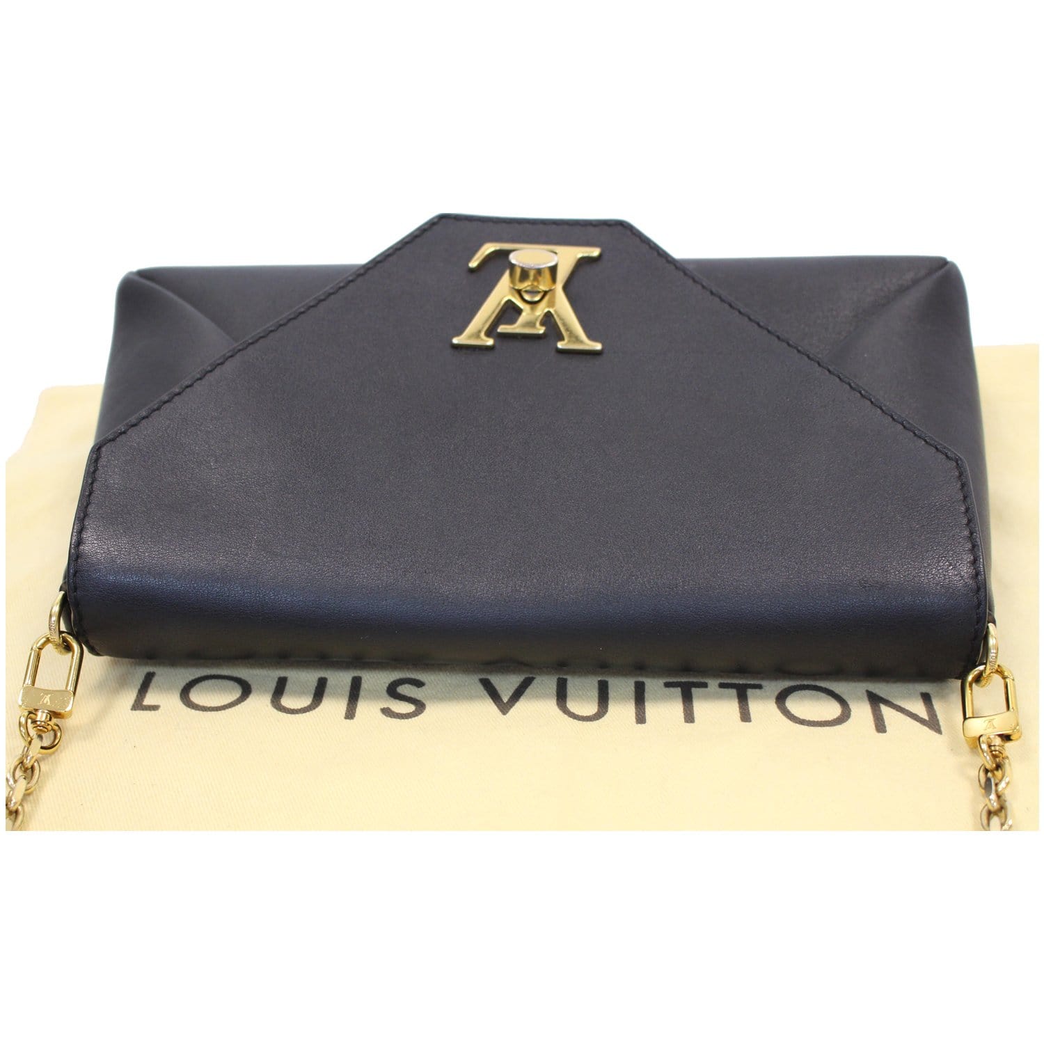 Louis Vuitton Black Leather Love Note Bag – Oliver Jewellery