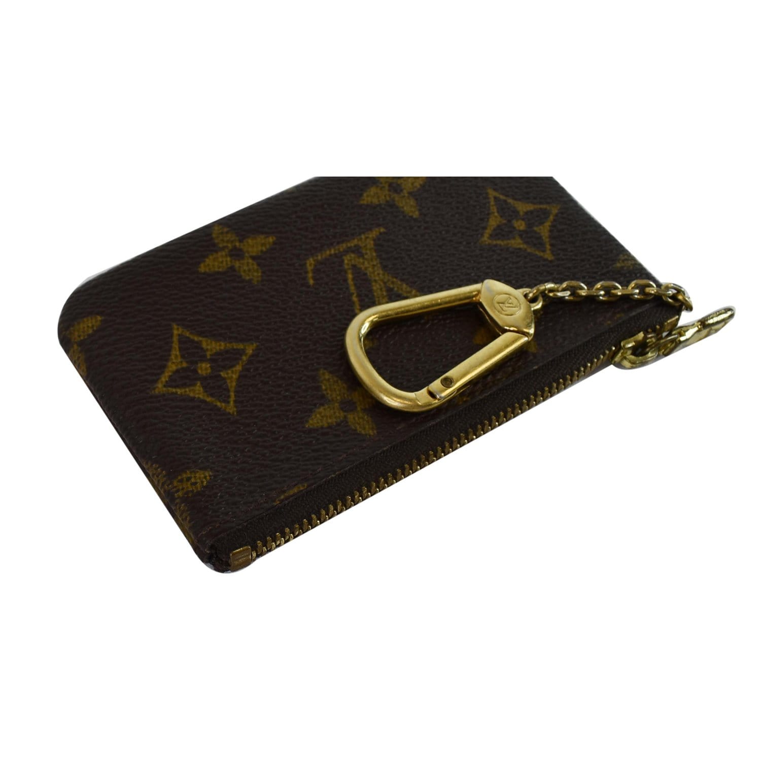 Louis Vuitton key pouch in monogram canvas Brown Cloth ref.218753 - Joli  Closet