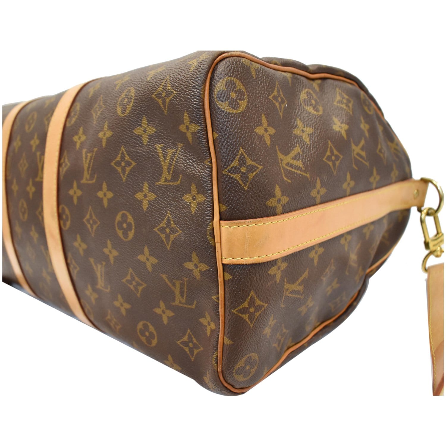 Louis Vuitton Keepall 45 Bandouliere Monogram Canvas Bag