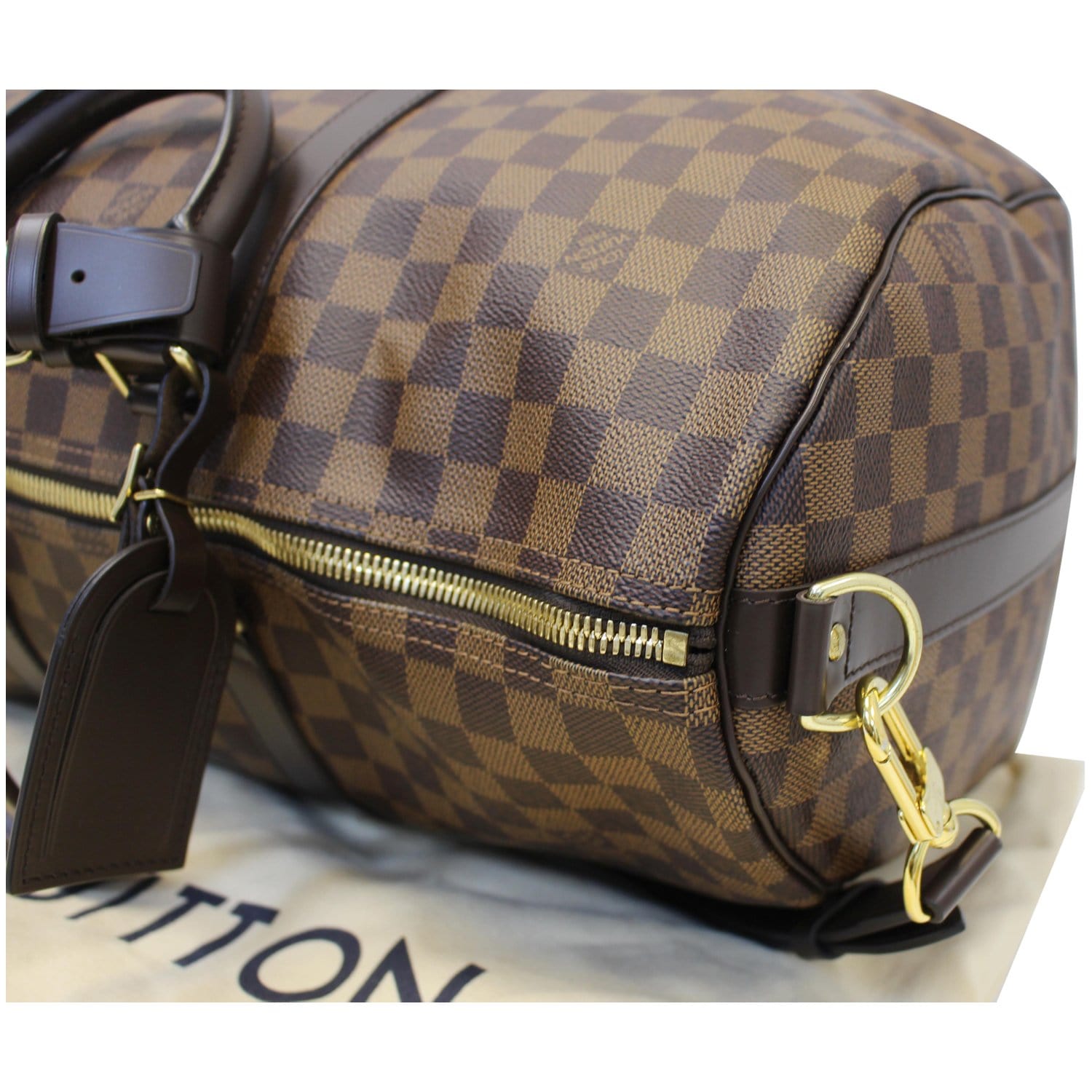 Louis Vuitton Keepall Bandouliere Bag Damier 45 Brown 1973432
