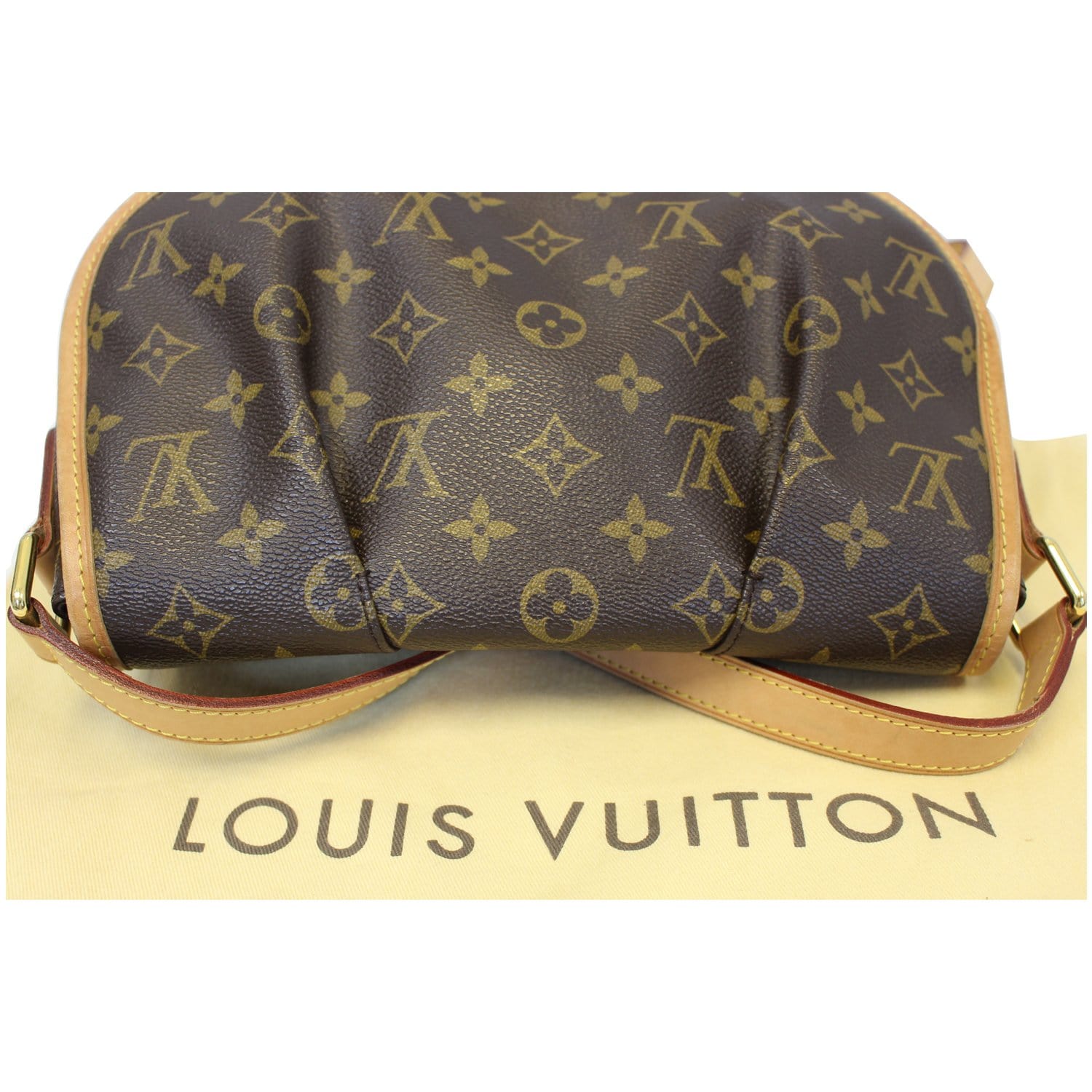 Louis Vuitton Menilmontant PM Monogram Brown Half Moon Flap Messenger Bag -  ShopperBoard