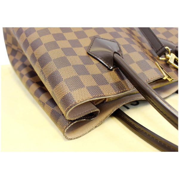 LOUIS VUITTON Kensington Damier Ebene Shoulder Handbag