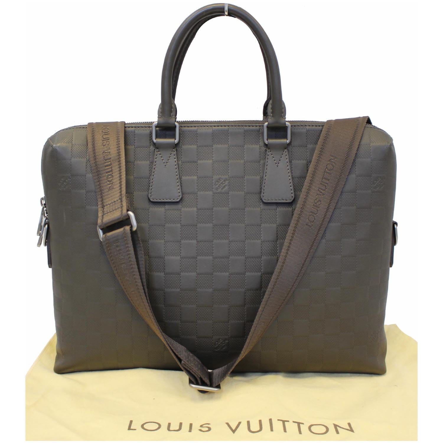 Shop Louis Vuitton DAMIER INFINI Other Plaid Patterns Street Style Leather  Small Shoulder Bag by IMPORTfabulous