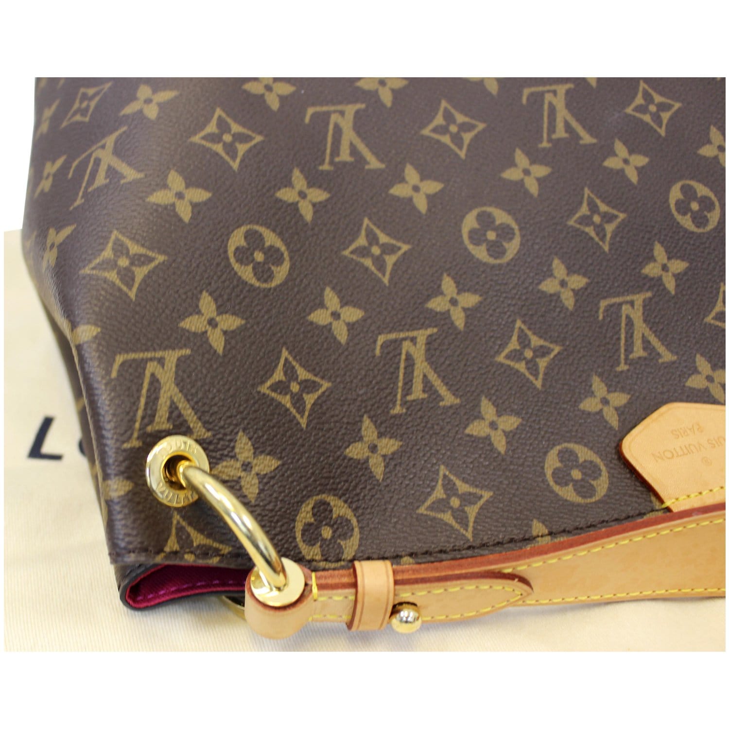 Louis Vuitton, Bags, New Louis Vuitton Graceful Pm Monogram With Beige  Interior