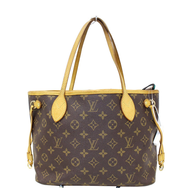 LOUIS VUITTON Monogram Canvas Neverfull PM Tote Shoulder Bag-US