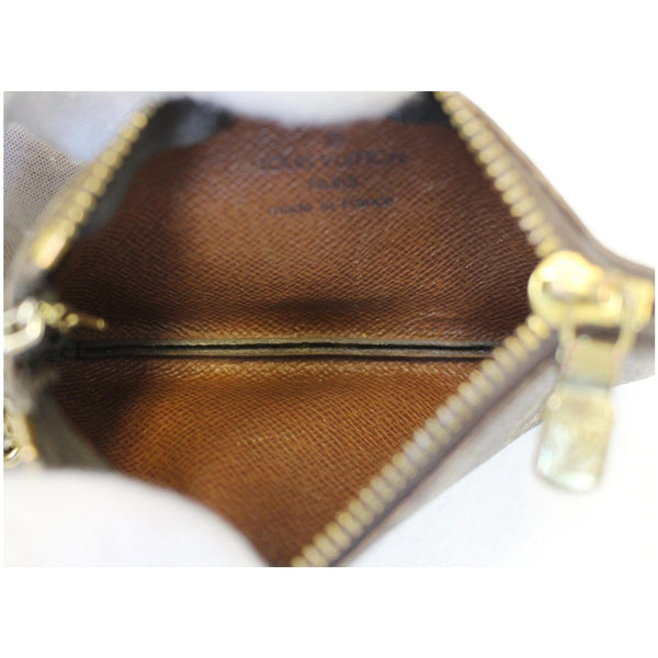 LOUIS VUITTON Key Coin Pouch Monogram Canvas Brown-US