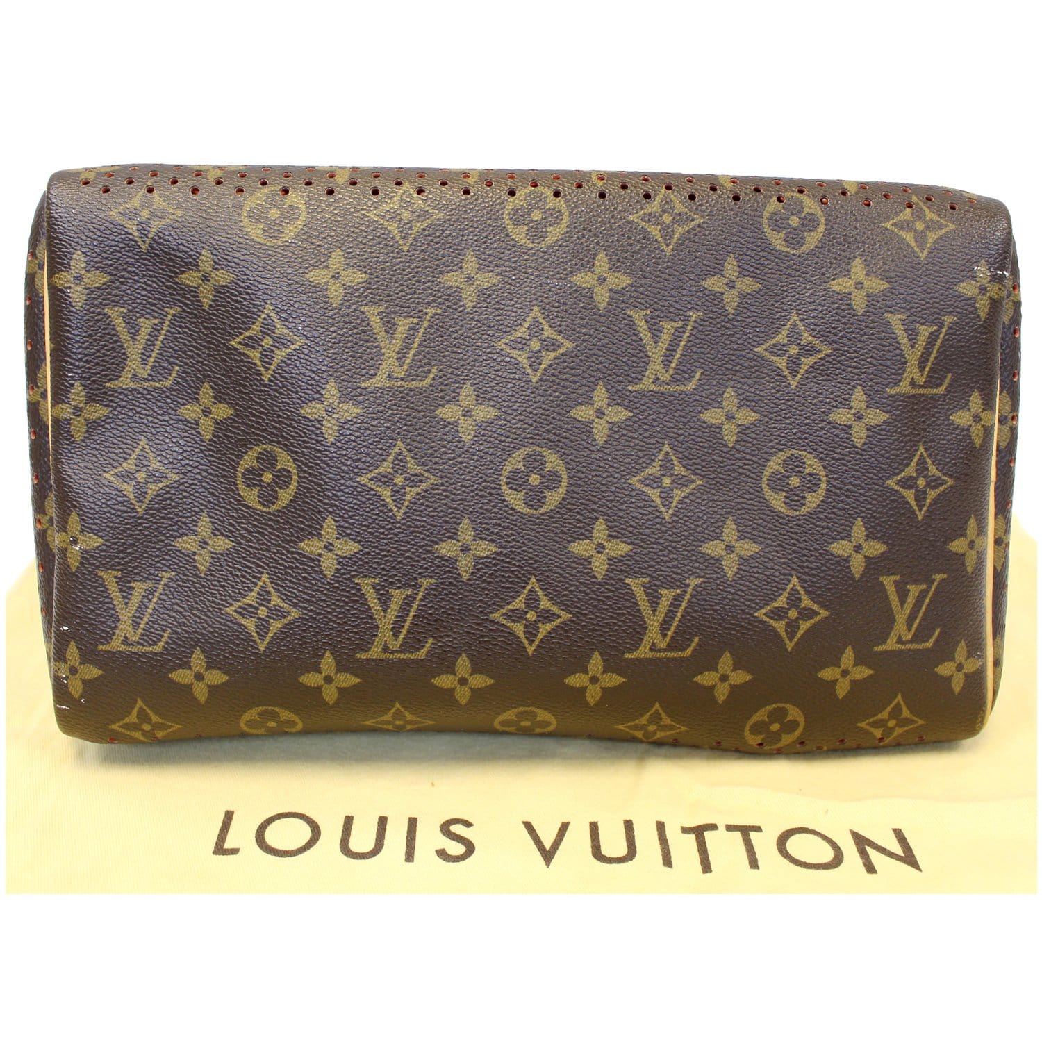 Louis Vuitton Speedy Handbag Perforated