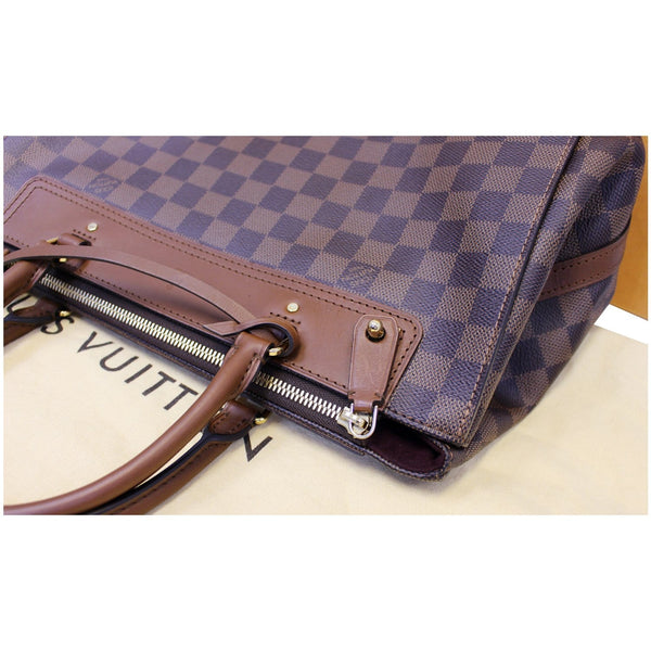 LOUIS VUITTON Greenwich Damier Ebene Shoulder Handbag-US