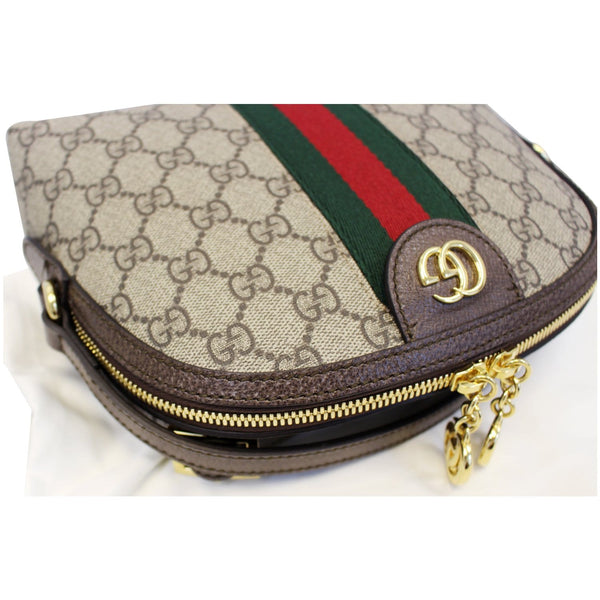 GUCCI Ophidia GG Supreme Monogram Web Shoulder Crossbody Bag-US