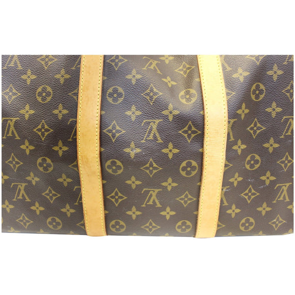 LOUIS VUITTON Keepall Bandouliere 55 Monogram Canvas Travel Bag