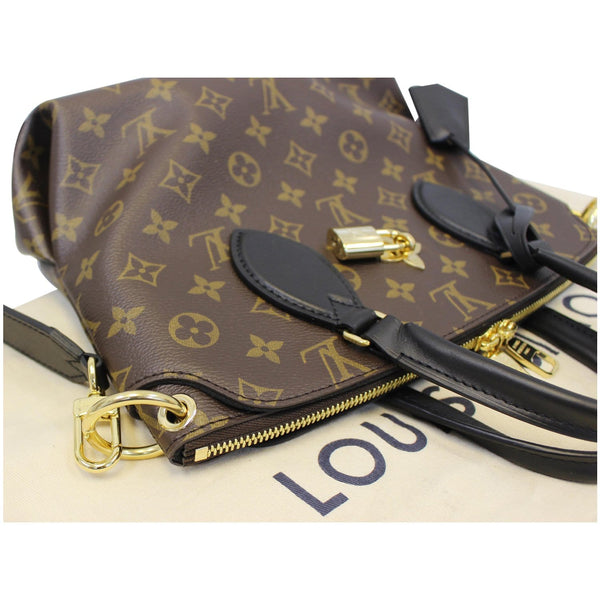 Louis Vuitton Flower Tote Zipped PM Monogram Shoulder Bag strap