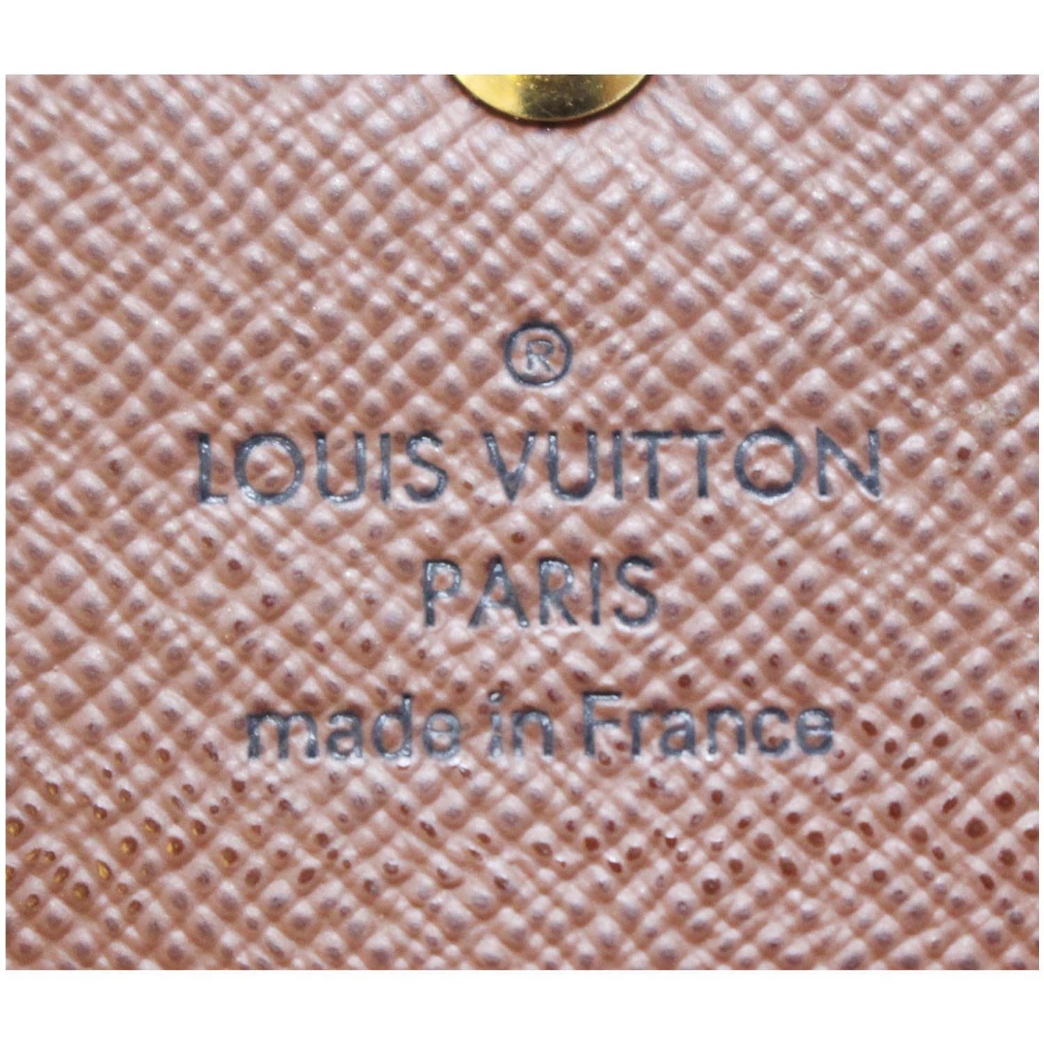 Louis Vuitton Canvas Damier Ebene 6 Key Holder, myGemma