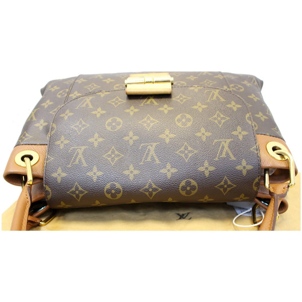 LOUIS VUITTON Olympe Monogram Canvas Satchel Shoulder Bag Camel-US