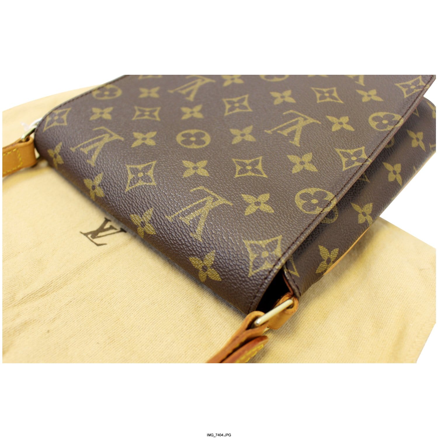 Louis Vuitton Vintage Monogram Canvas Musette Salsa Flap Shoulder Bag Brown  Cloth ref.855172 - Joli Closet