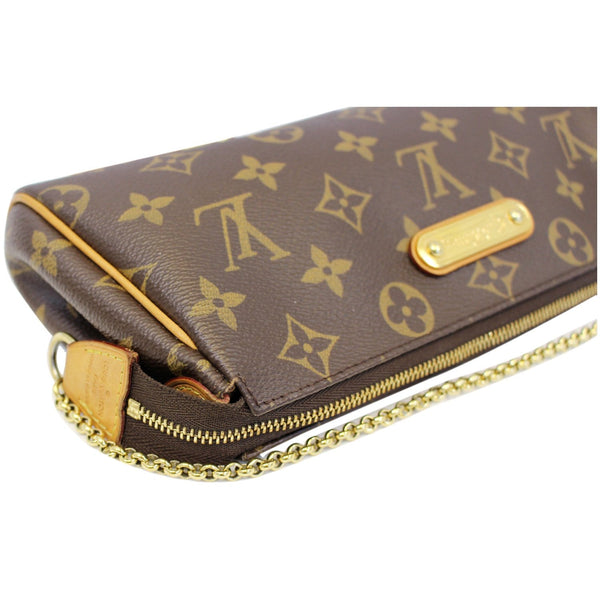 LOUIS VUITTON Pochette Eva Monogram Canvas Clutch Crossbody Bag-US