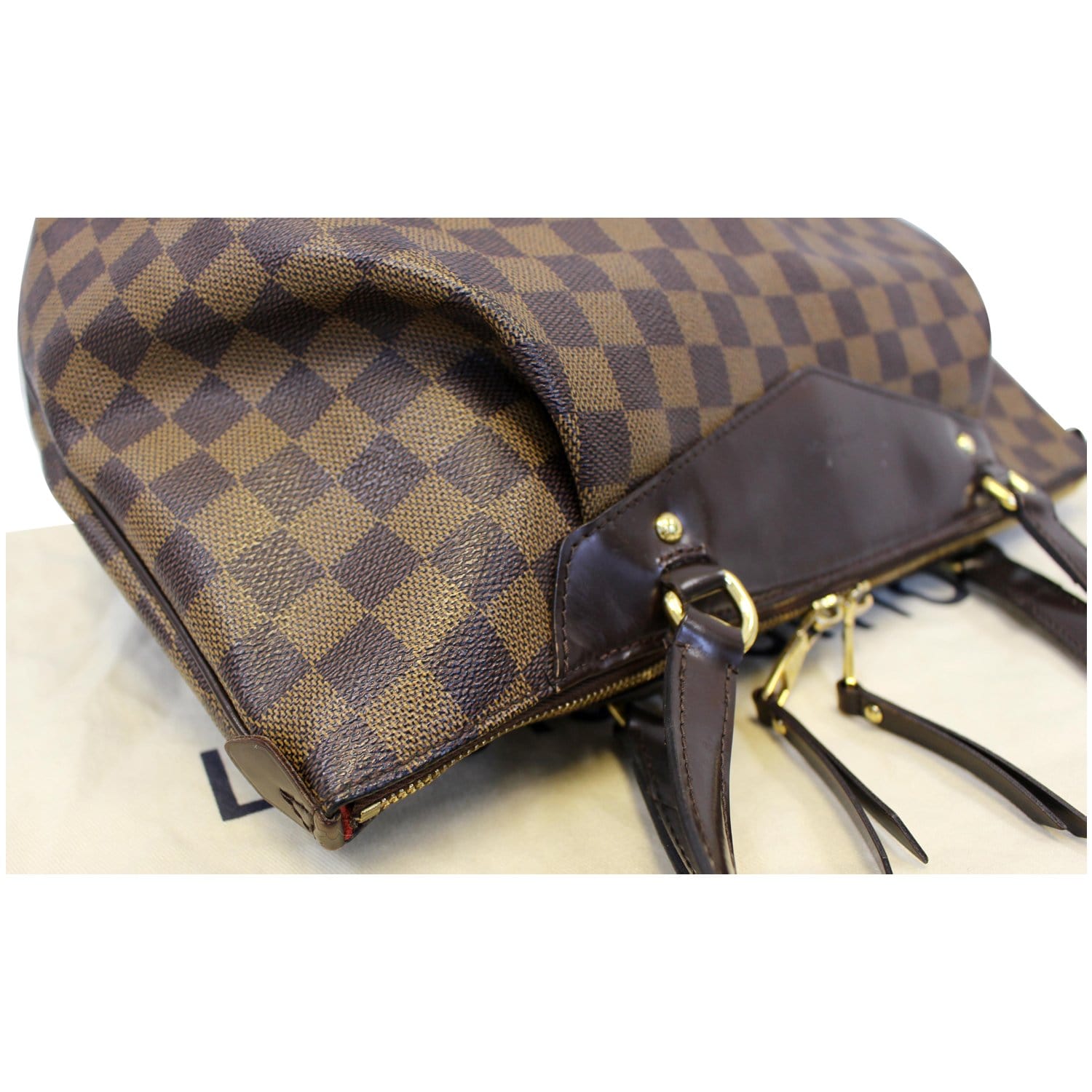 Louis Vuitton // Brown Leather Damier Westminster Bag – VSP Consignment