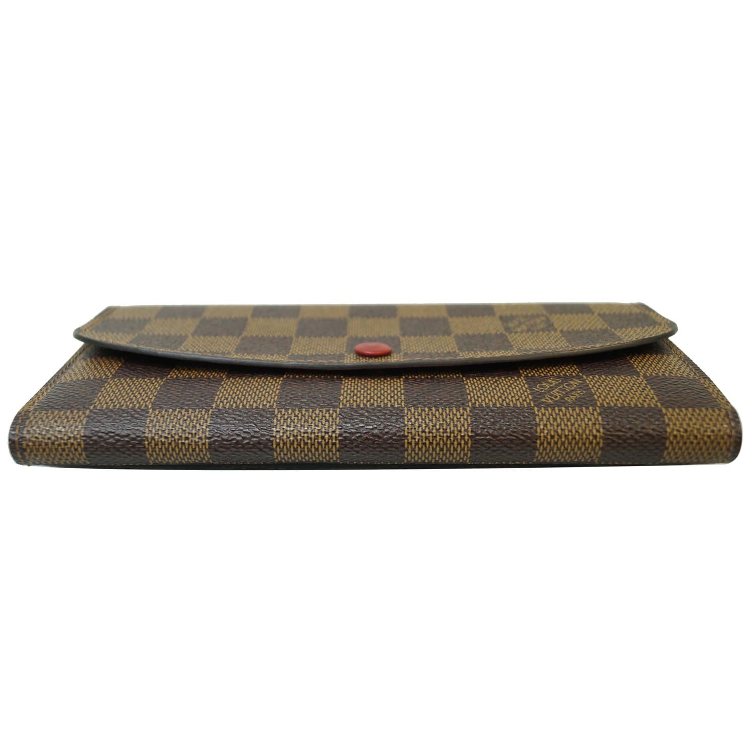 Emilie leather wallet Louis Vuitton Brown in Leather - 34399846