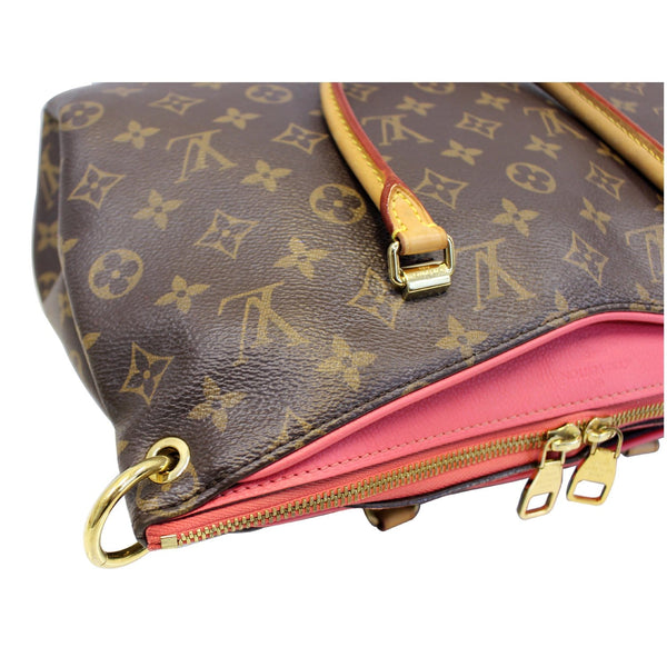 LOUIS VUITTON Pallas Monogram Canvas Shoulder Handbag