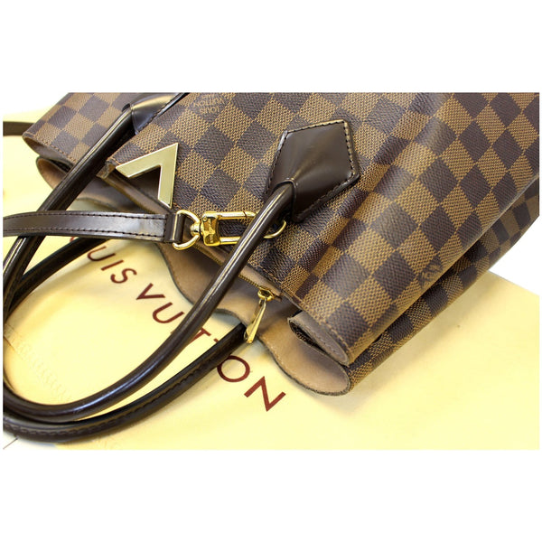 LOUIS VUITTON Kensington Damier Ebene Shoulder Handbag-US