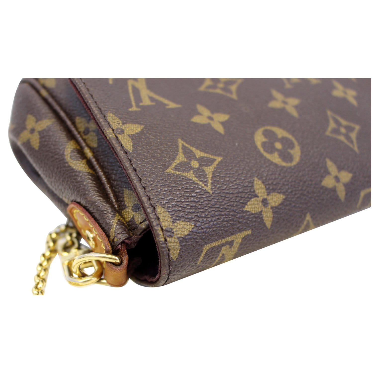 Excentri cité leather handbag Louis Vuitton Brown in Leather - 31567010