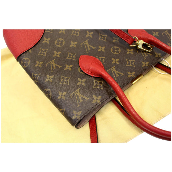 LOUIS VUITTON Flandrin Monogram Canvas Tote Shoulder Bag Cherry-US