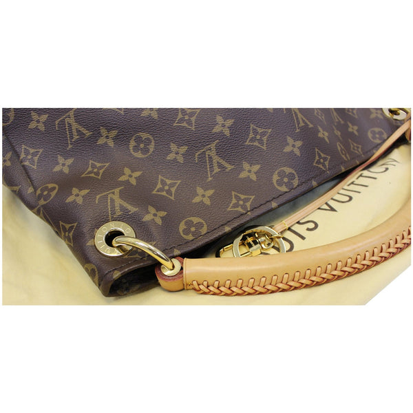 LOUIS VUITTON Artsy MM Monogram Canvas Shoulder Bag Brown-US