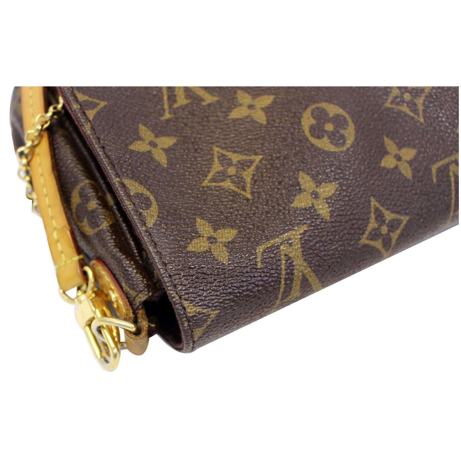 Diane crossbody bag Louis Vuitton Brown in Cotton - 35558898