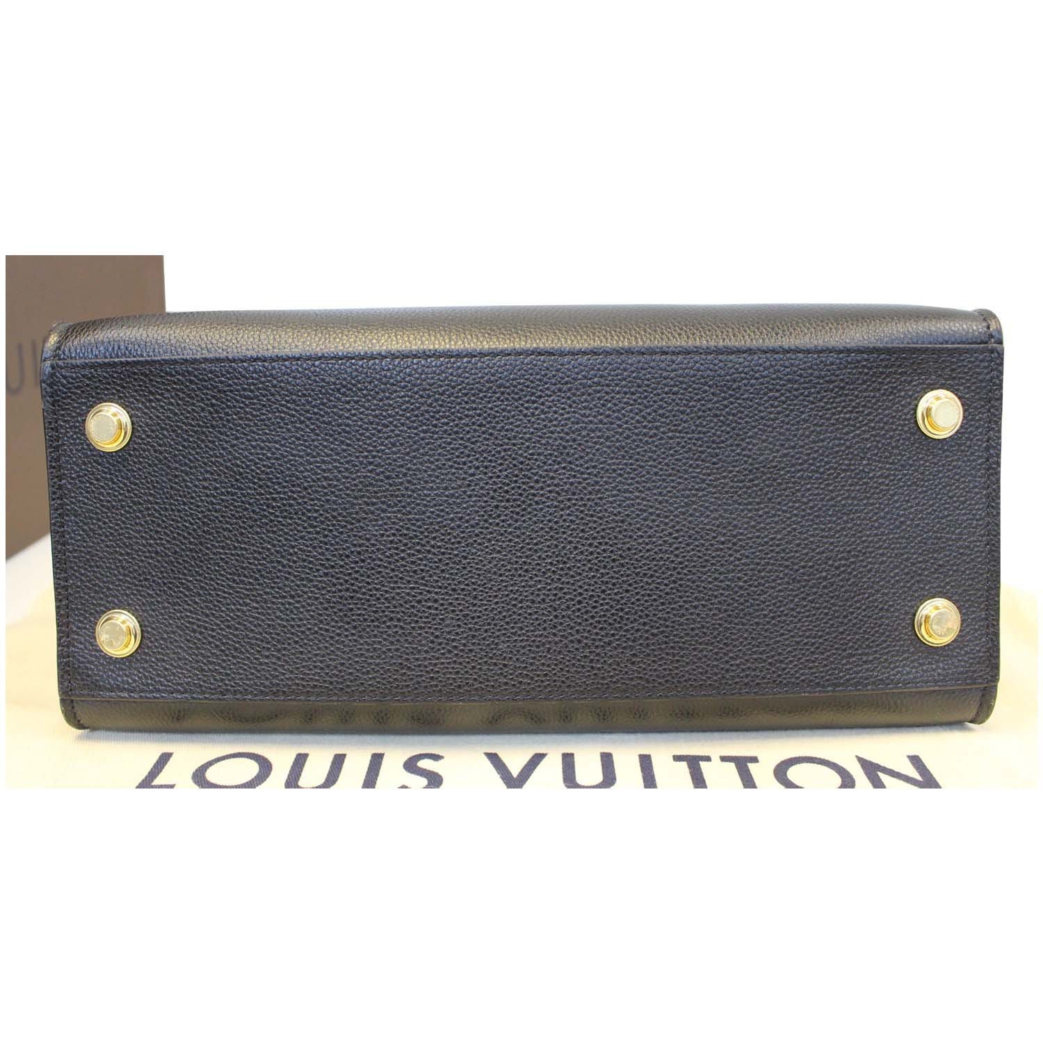 Louis Vuitton Calfskin City Steamer Mini Black 478773