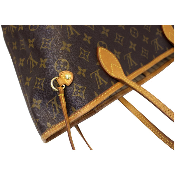 LOUIS VUITTON Neverfull MM Monogram Canvas Tote Shoulder Bag Brown-US