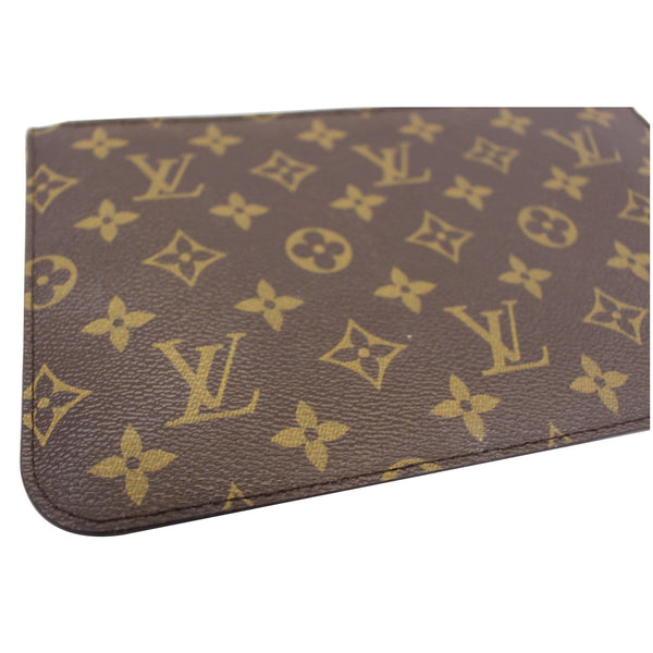 LOUIS VUITTON Pochette Wristlet Pouch Monogram Canvas Neverfull GM-US