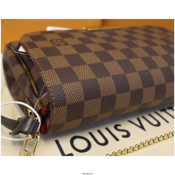 LOUIS VUITTON Favorite PM Damier Ebene Shoulder Crossbody Bag-US