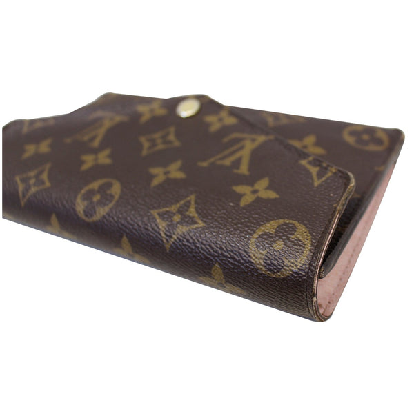 LOUIS VUITTON Jeanne Monogram Canvas Wallet Rose Ballerine-US