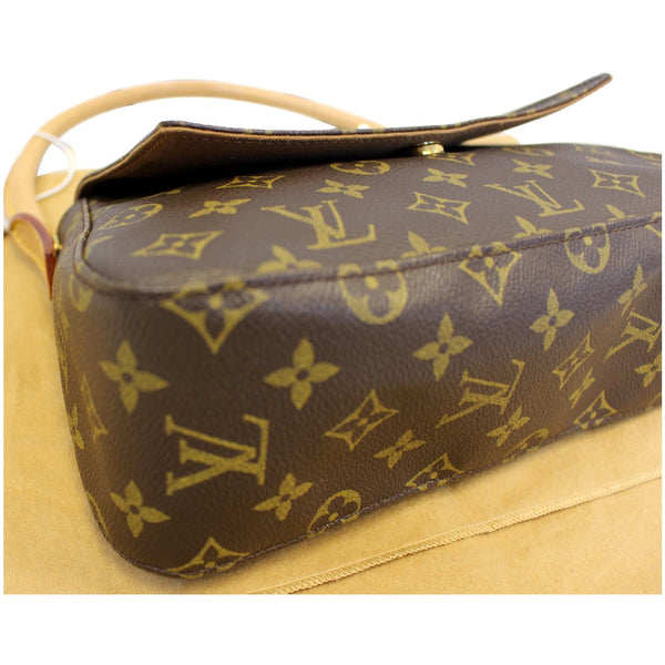 LOUIS VUITTON Looping PM Monogram Canvas Satchel Bag-US