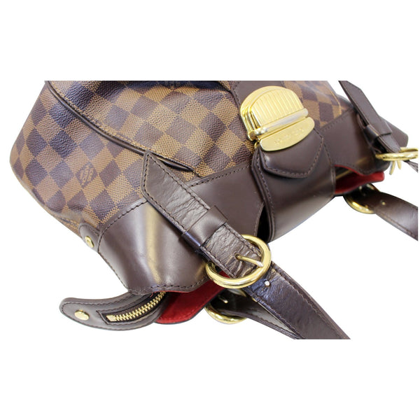 LOUIS VUITTON Sistina PM Damier Ebene Shoulder Handbag