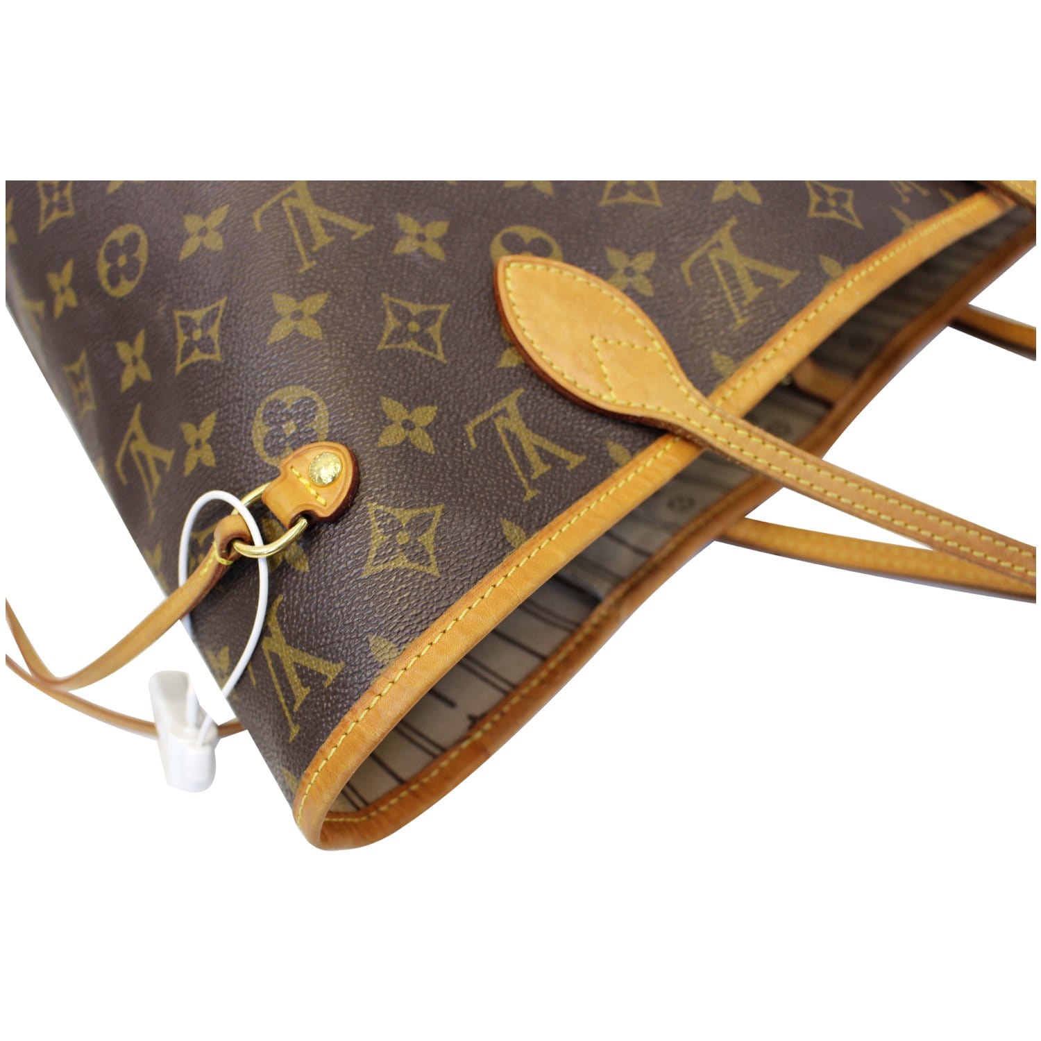 LOUIS VUITTON Monogram Canvas Neverfull MM Brown Tote Bag-US